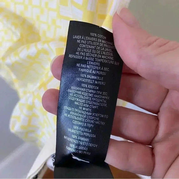 NEW Ted Baker Tiser Geo Print Short Sleeve Cotton Button Up size 5 XL - Picture 11 of 11